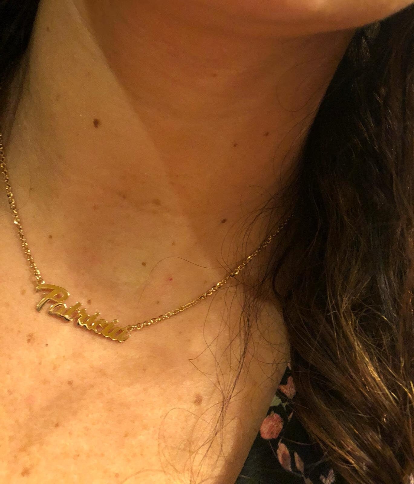 Personalized Name Necklace in Sterling Silver and 14K Gold Plated | name necklace | custom necklace | Choose from 7 style nameplates
