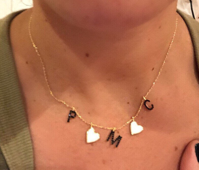Personalized custom mom mommy mothers necklace sterling silver charms