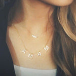 Mama Sterling Silver Women's Moms Mothers Necklace