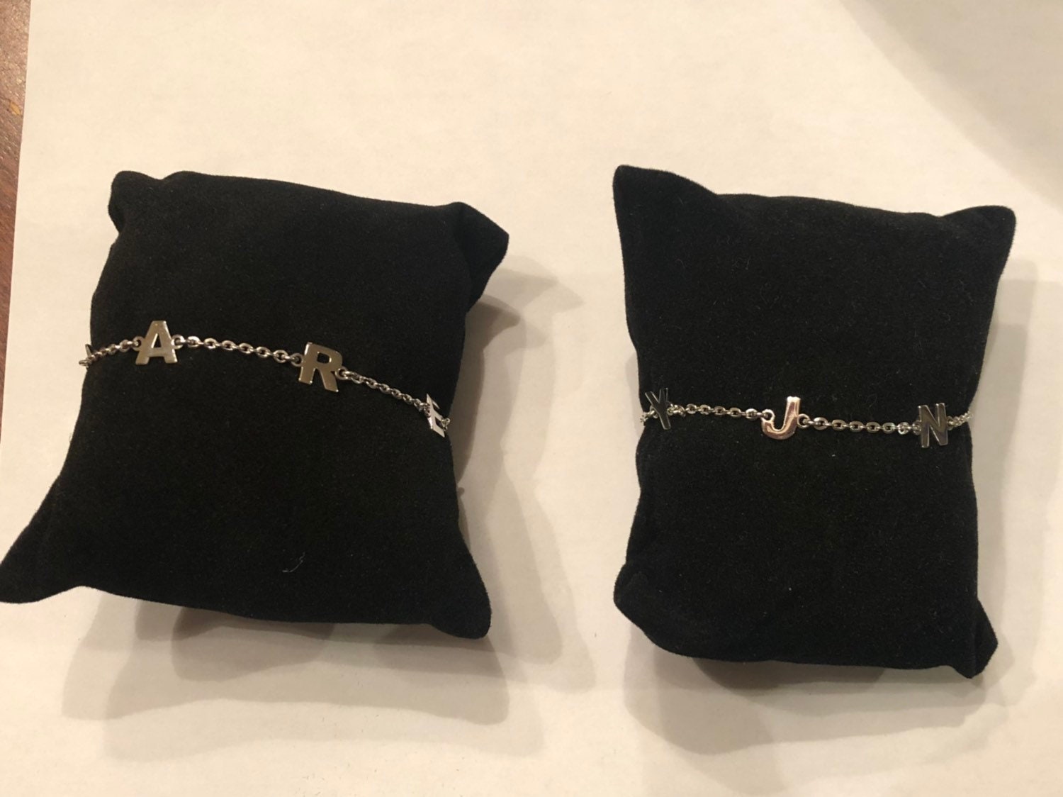 Sterling Silver and Custom/Personalized bracelet in silver or gold