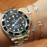 Sterling Silver and Custom/Personalized bracelet in silver or gold
