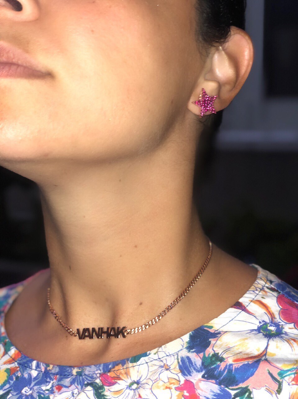 Personalized Curb link necklace. Custom curban link choker. Name necklace. Sterling silver gold plated cuban link/chain link name necklace.