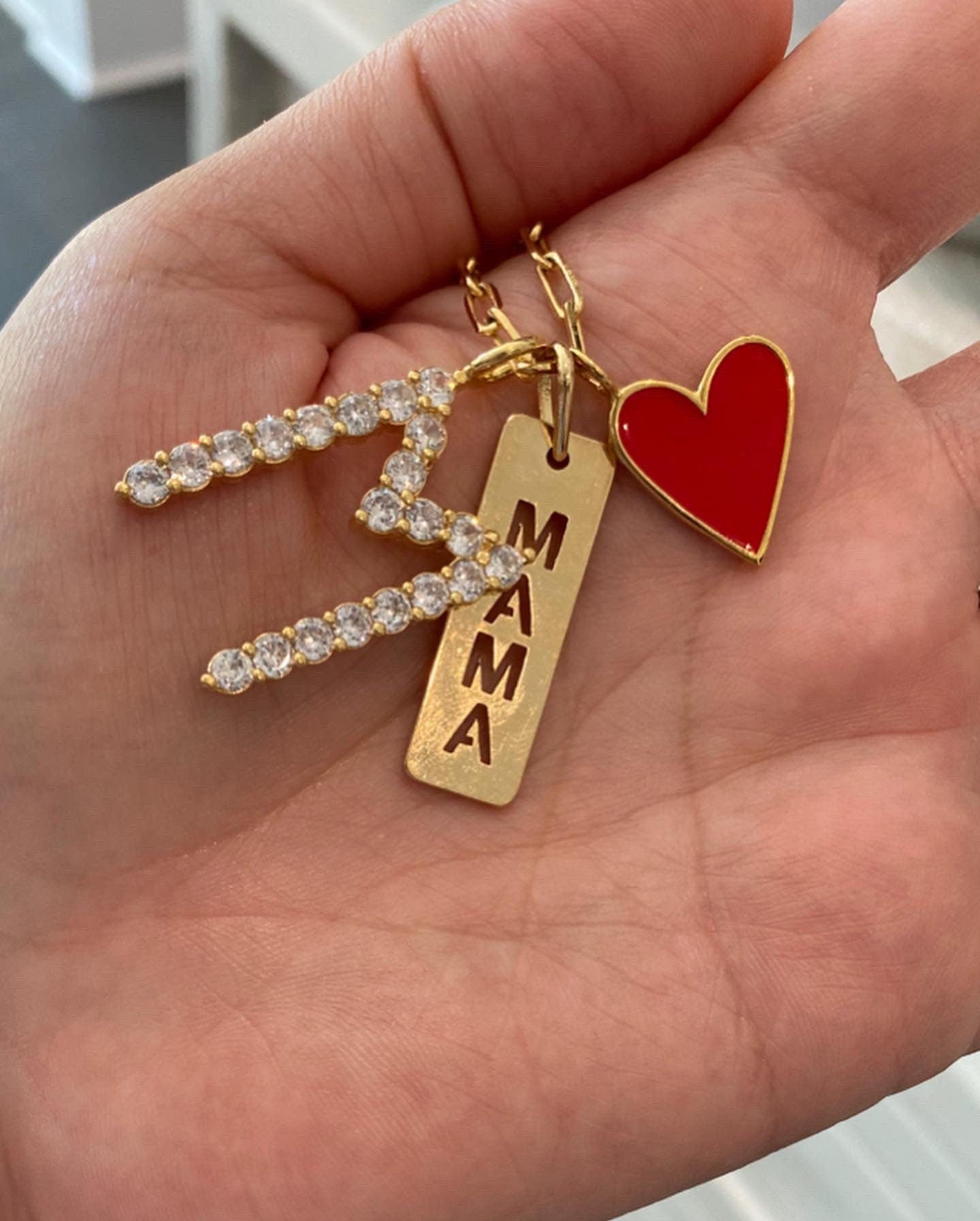 CHARMS! Enamel charms. Heart charm. Star charm. Personalized charms. Name charm. Letter charm. Date charm. Sterling Silver Gold Plated.