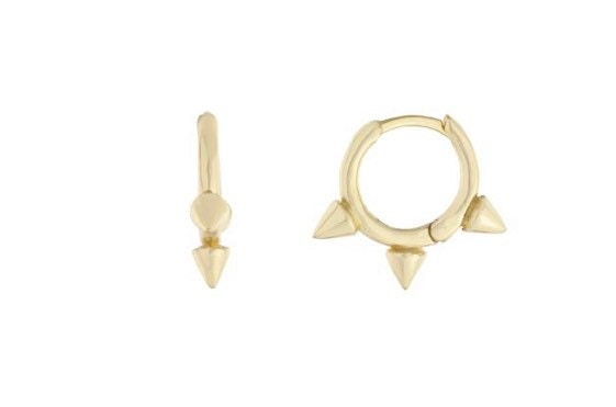 Gold/Silver huggies. Pave huggies. Solid huggies. Sterling silver and gold plated.