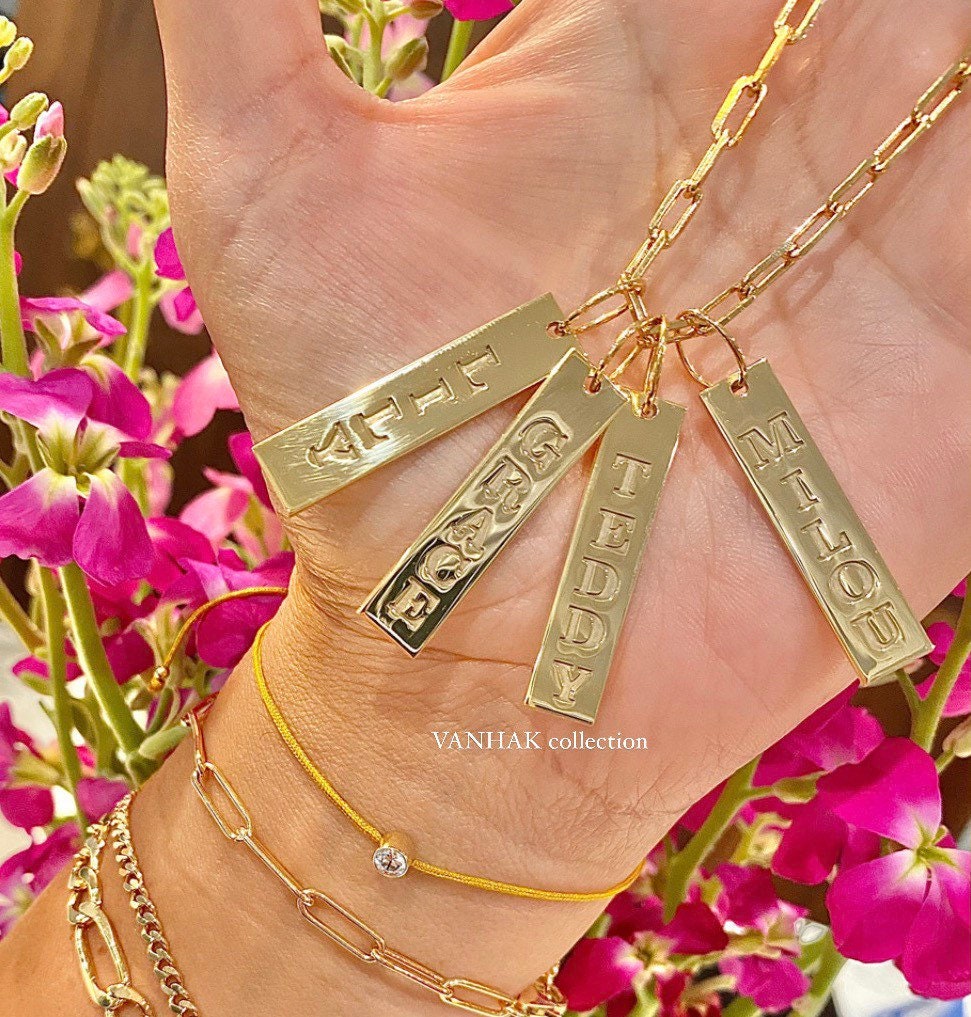 Create Your Own Charm Necklace ***As seen on Kathy Hilton*** Sterling Silver Gold Plated. Name charms. Personalized charms.