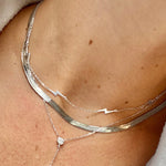 lightning bolt necklace. Lightning bolt choker. Sterling silver gold plated. Gold, rose gold or silver