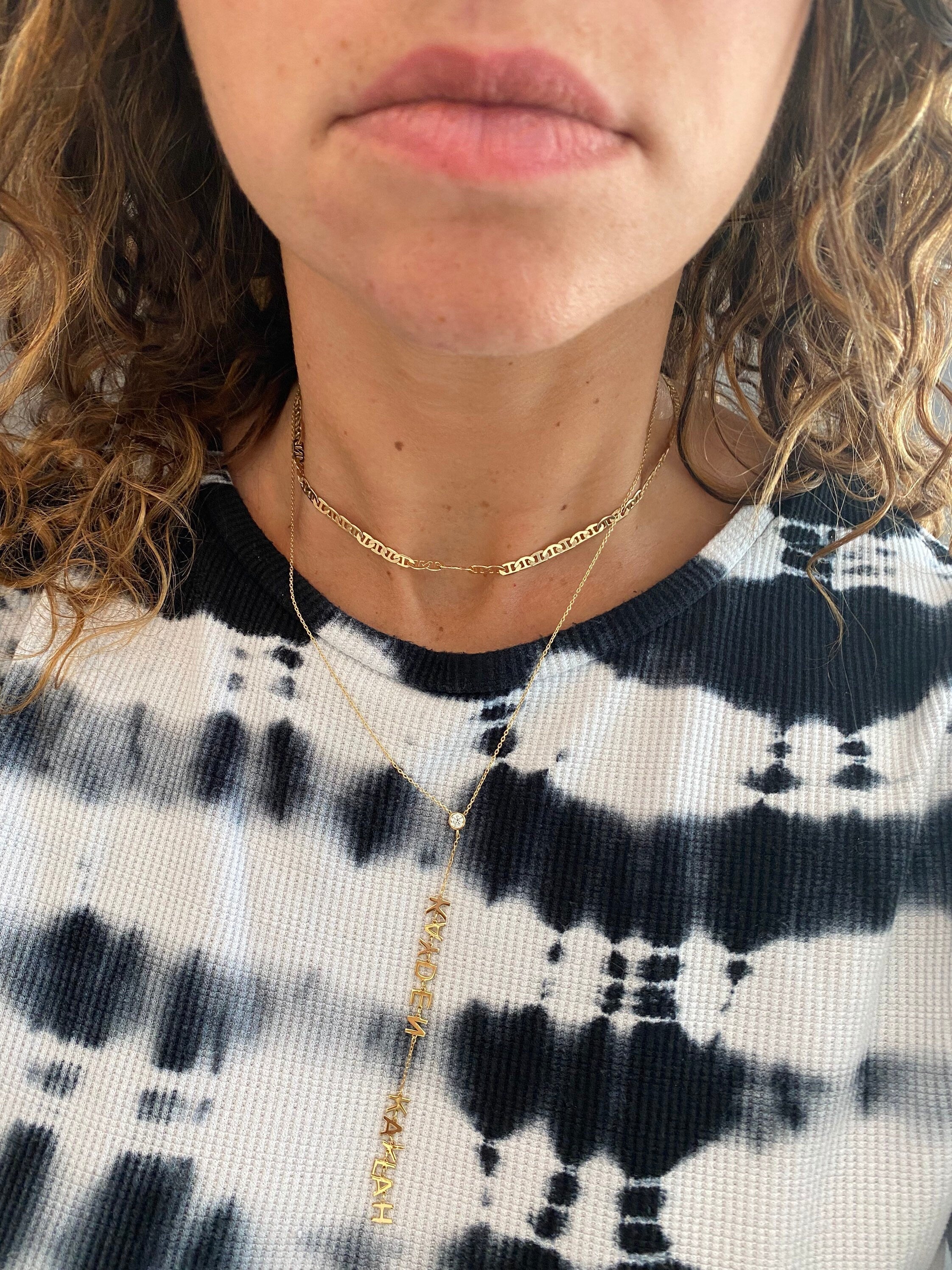 18K gold-filled marina chain l gold-filled link chain necklace l Chain choker l chain necklace | gold filled choker | gold filled necklace