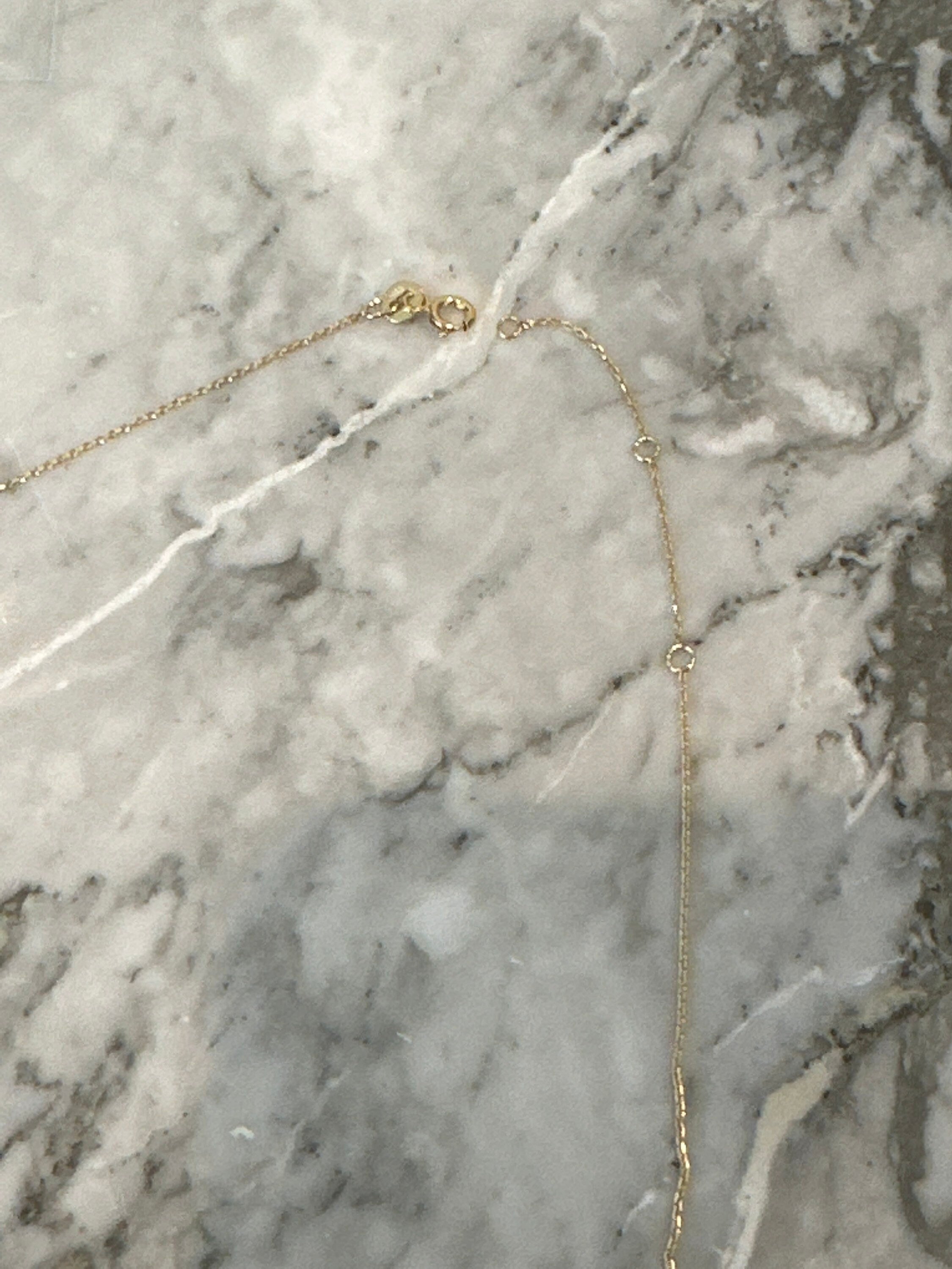 14K gold Mommy necklace with 1 2 3 4 5 6 names. 14K gold personalized necklace. 14K gold Mother’s necklace. 14K gold Name necklace.