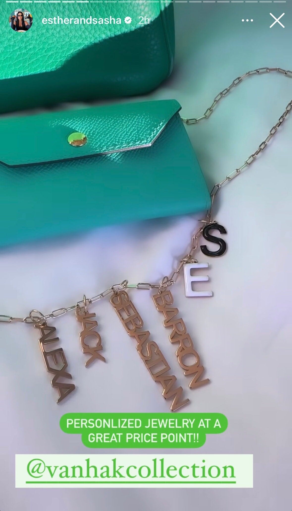 As seen on Esther and Sasha! Personalized Name Charms. Custom Charms. Enamel initial charms. Custom name charms.