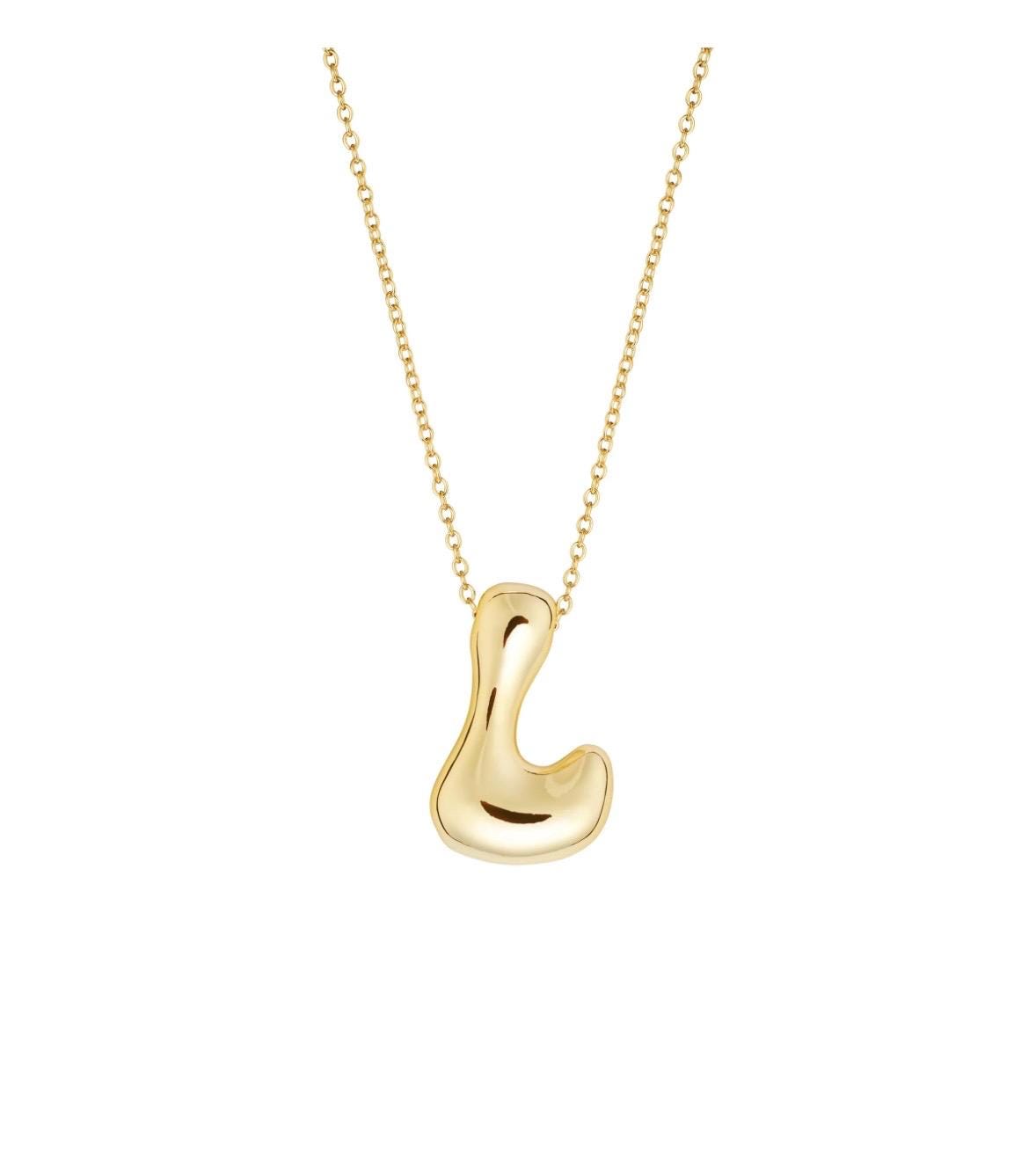 Personalized bubble initial necklace. Custom pave initial bubble necklace. Personalized bubble initial choker. Bubble choker. Bubble jewelry