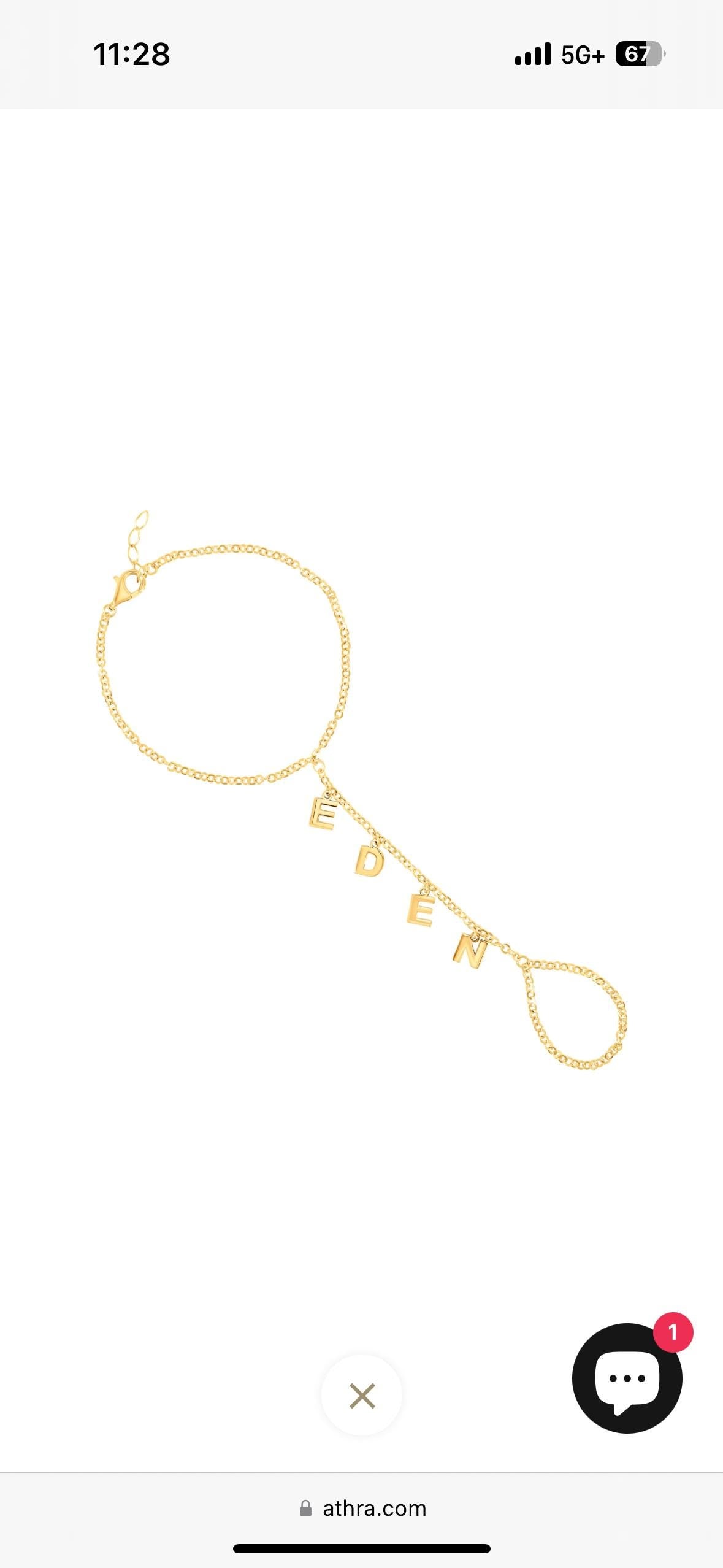 Sterling silver gold plated hand chains | Custom hand chain | Personalized hand chain | dangling name hand chain | Personalized hand chain