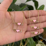 HaShem loves you necklace | chai necklace | HaShem (heart) you necklace | Jewish necklace