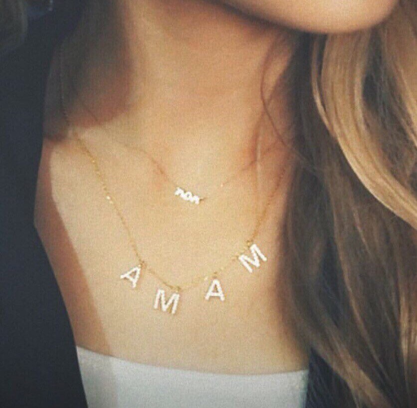 Mama Sterling Silver Women's Moms Mothers Necklace
