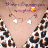 Personalized custom mom mommy mothers necklace sterling silver charms