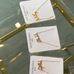 Sterling silver gold plated Hebrew name necklaces. Jewish name necklaces. As seen on Amanda hirsh “not skinny but not fat” NSBNF