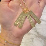 Create Your Own Charm Necklace ***As seen on Kathy Hilton*** Sterling Silver Gold Plated. Name charms. Personalized charms.