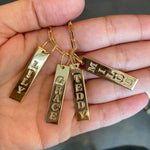 Create Your Own Charm Necklace ***As seen on Kathy Hilton*** Sterling Silver Gold Plated. Name charms. Personalized charms.