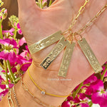 Create Your Own Charm Necklace ***As seen on Kathy Hilton*** Sterling Silver Gold Plated. Name charms. Personalized charms.