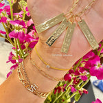 Create Your Own Charm Necklace ***As seen on Kathy Hilton*** Sterling Silver Gold Plated. Name charms. Personalized charms.