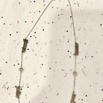 Mommy necklace with 1 2 3 4 5 6 names and bezel diamonds. Mom necklace. Mother’s necklace. Name necklace. With or without the diamonds.