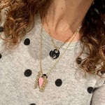 Mini paper clip chain | Perfect for your charm necklace | Create Your Own Charm Necklace | Charm Choker Necklace. Gold Filled paper clip
