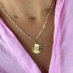 Sideways initial / letter necklace as seen on Chaya Raichik | Sterling Silver 14K Gold Plated | asymmetrical Personalized initial necklace
