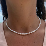 New “Wear with anything” Pearl necklace| pearl choker |Baroque pearl necklace |Trendy choker |freshwater Pearl necklace Danielle Bernstein