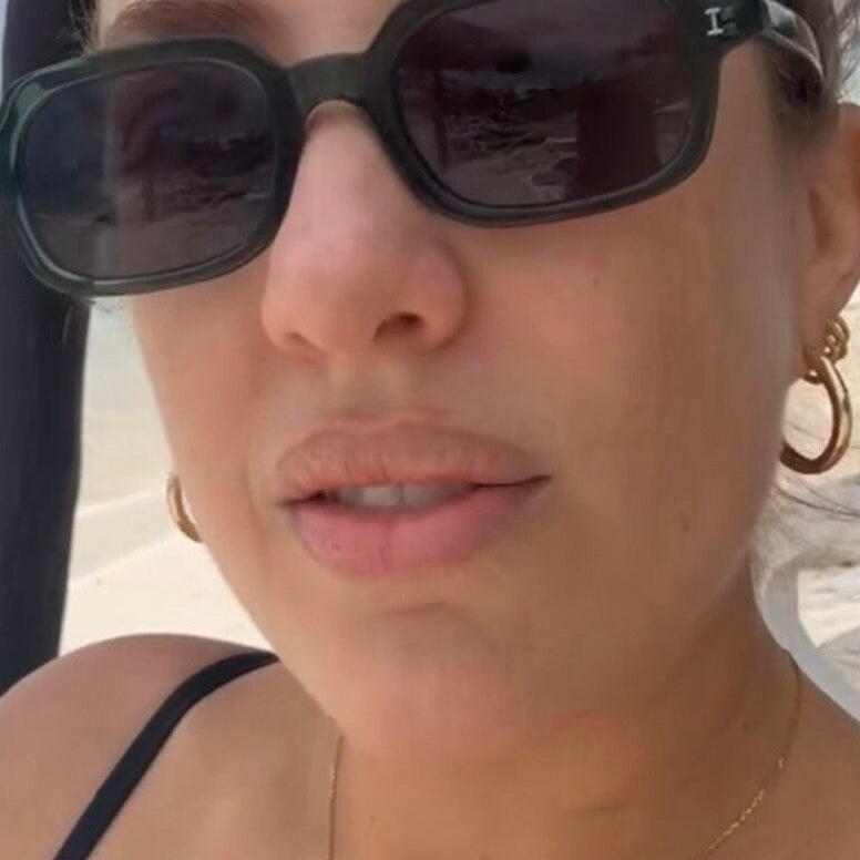 Sterling silver gold plated Hebrew name necklaces. Jewish name necklaces. As seen on Amanda hirsh “not skinny but not fat” NSBNF