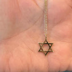 Star of David necklaces | Jewish star necklace | Pave Jewish star necklace | Star of David pave necklace | Magen David Necklace