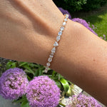 18k gold and mixed shape diamonds bangle bracelet | mixed shape diamond bangle | mixed shape jewelry |