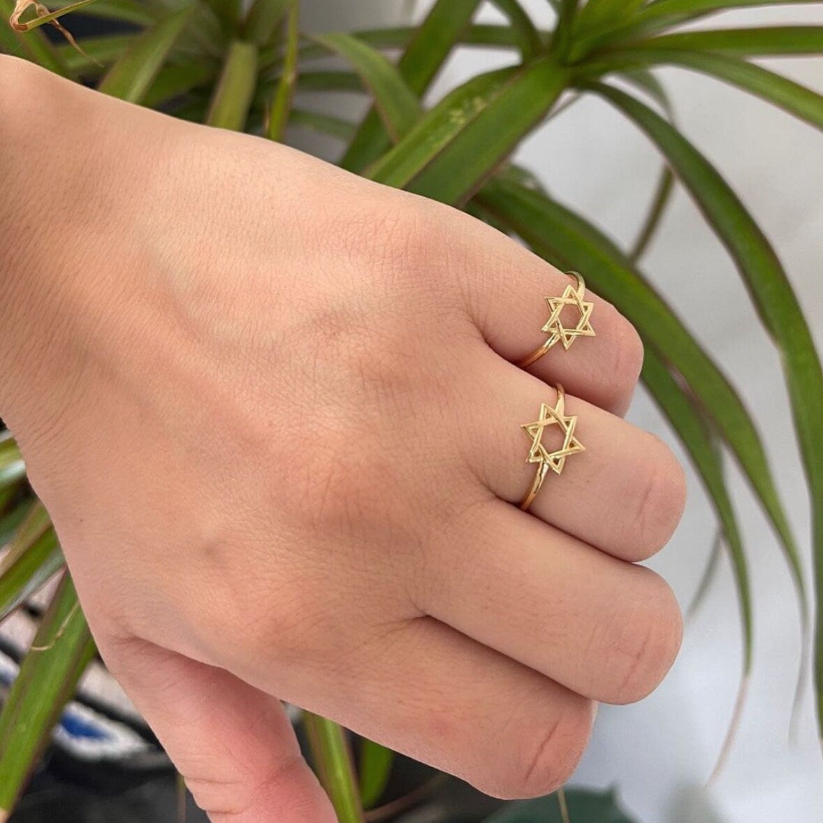 The Everyday Jewish star ring | Star of David ring | Jewish star ring | Hebrew jewelry | Jewish star jewelry |available in sizes 4-10