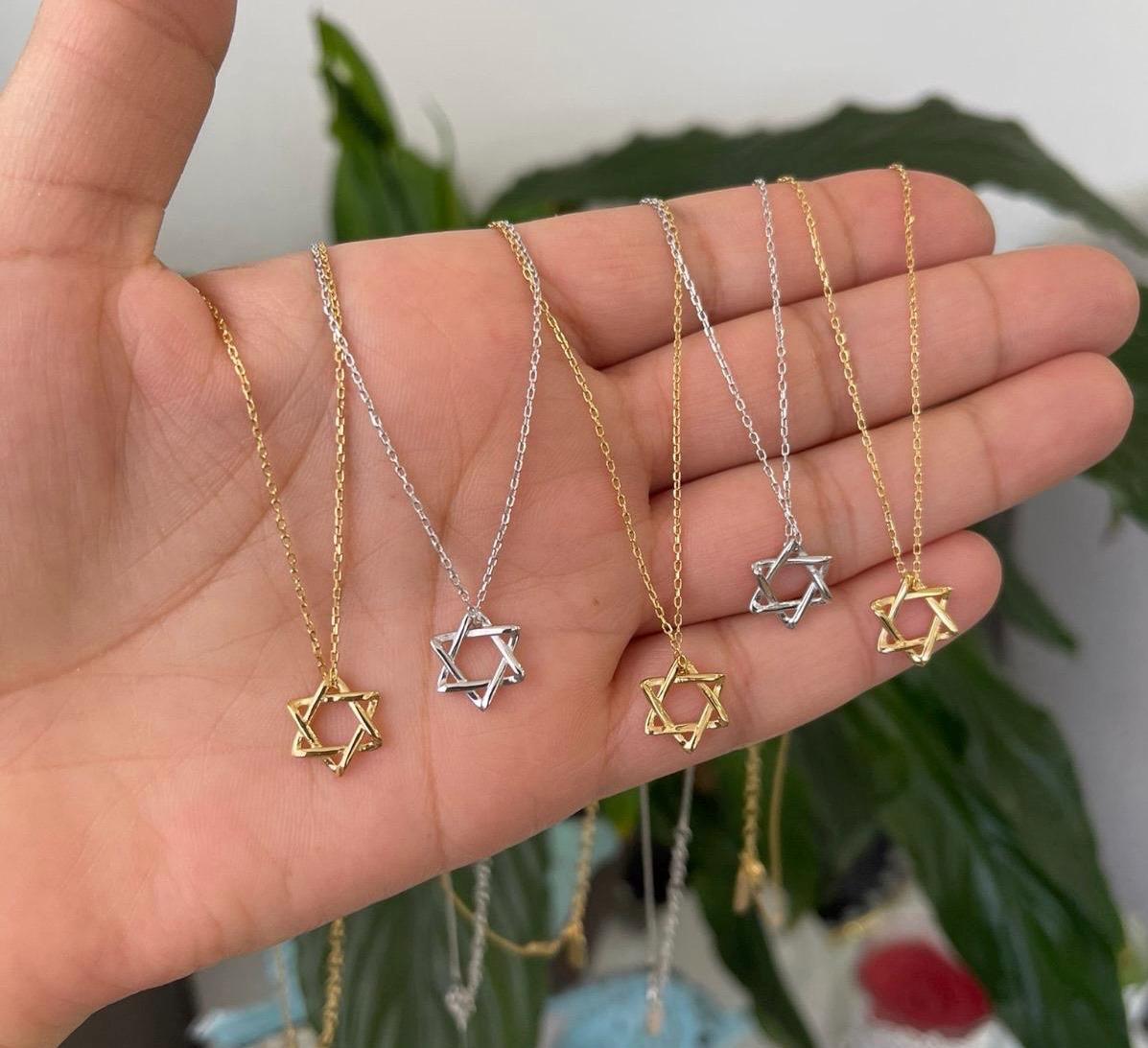 Star of David necklaces | Jewish star necklace | | Star of David pave necklace | Magen David Necklace