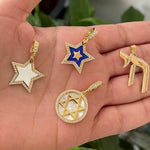 CHARMS! Heart charm. Star charm. Personalized charms. Name charm. Letter charm. Date charm. Jewish star charm. Star of David charm Eye charm
