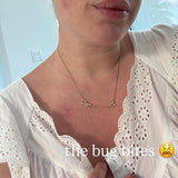 Mommy necklace with 1 2 3 4 5 6 names. Hebrew name mommy necklace. Classic Hebrew mommy necklace. Hebrew name necklace as seen on NSBNF