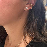 18K gold-filled Arielle shell necklace | shell necklace | gold chain shell necklaces | shell choker gold and silver | trendy necklace |