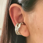 18K Gold filled Stella ear cuff. 18K Gold Filled trendy ear cuffs. Trendy jewelry. Gold ear cuff.