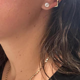 18K Gold filled Stella ear cuff. 18K Gold Filled trendy ear cuffs. Trendy jewelry. Gold ear cuff.