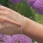 18k gold and mixed shape diamonds bangle bracelet | mixed shape diamond bangle | mixed shape jewelry |